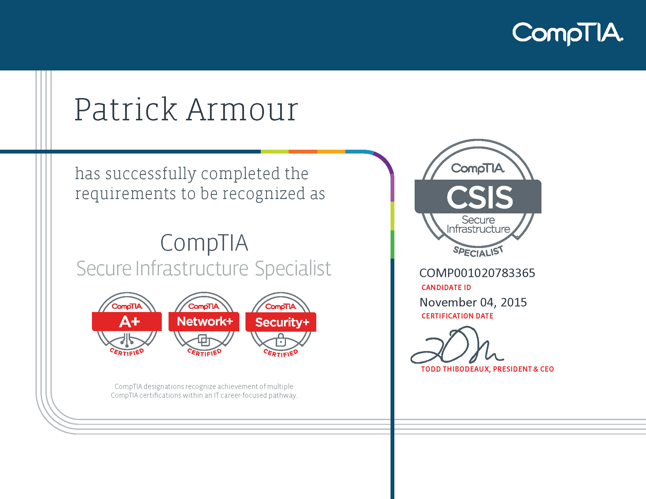 CompTIA Certification